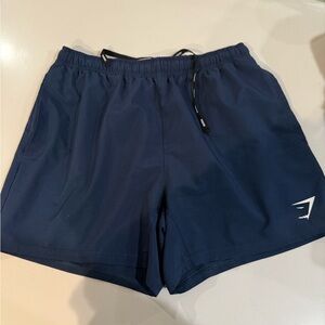 Gymshark Dark Blue Athletic Shorts